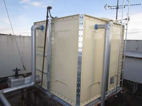 貯水槽(高架水槽)入替工事